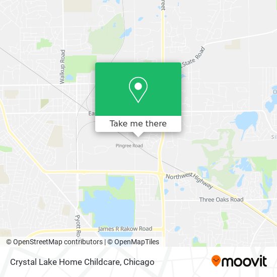 Mapa de Crystal Lake Home Childcare