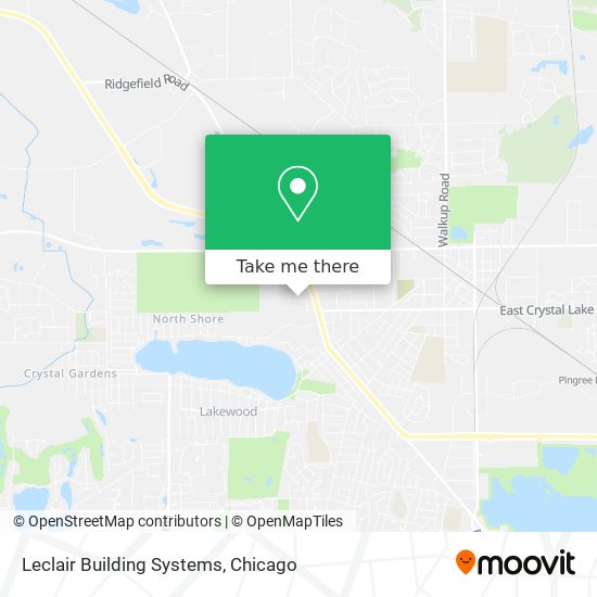 Leclair Building Systems map