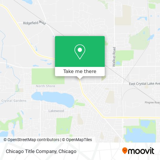 Chicago Title Company map