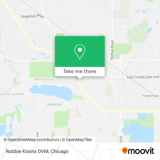 Robbie Koons DVM map