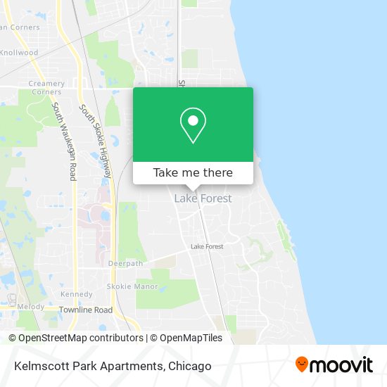 Kelmscott Park Apartments map