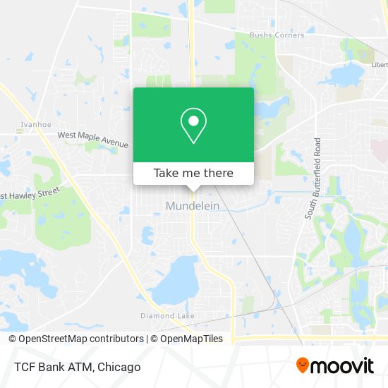 TCF Bank ATM map