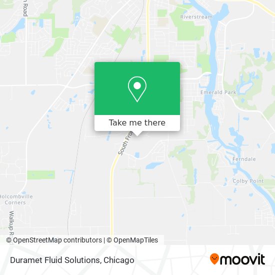 Duramet Fluid Solutions map