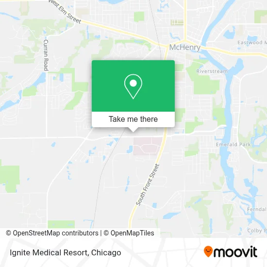 Ignite Medical Resort map