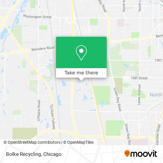 Bolke Recycling map