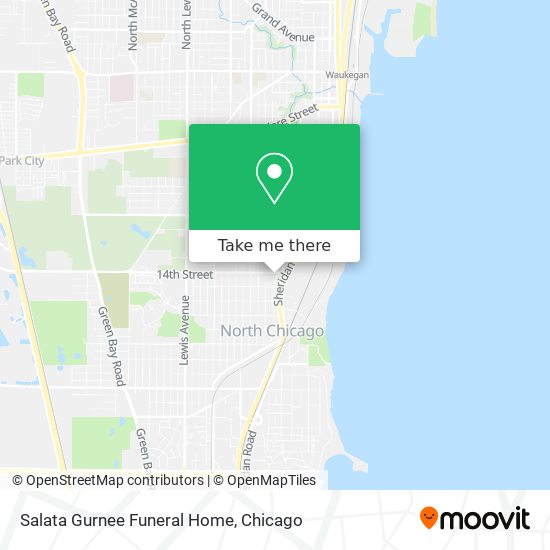 Mapa de Salata Gurnee Funeral Home