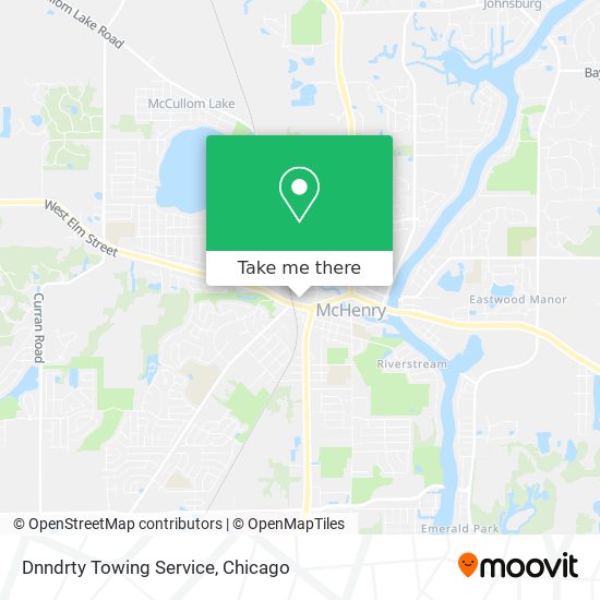 Mapa de Dnndrty Towing Service