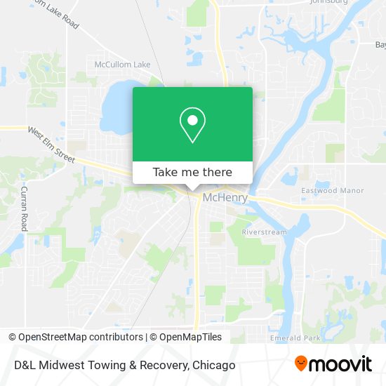 D&L Midwest Towing & Recovery map