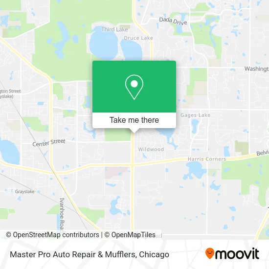 Master Pro Auto Repair & Mufflers map