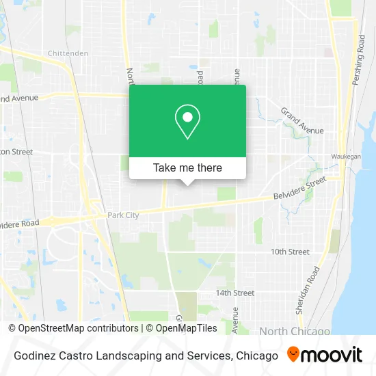 Godinez Castro Landscaping and Services map