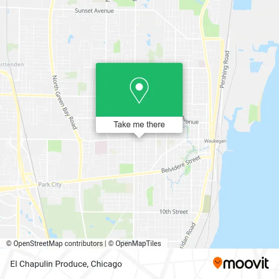 El Chapulin Produce map