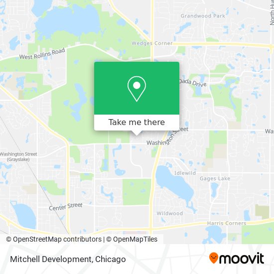 Mitchell Development map