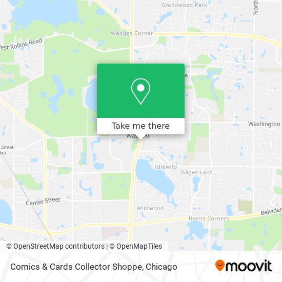 Comics & Cards Collector Shoppe map