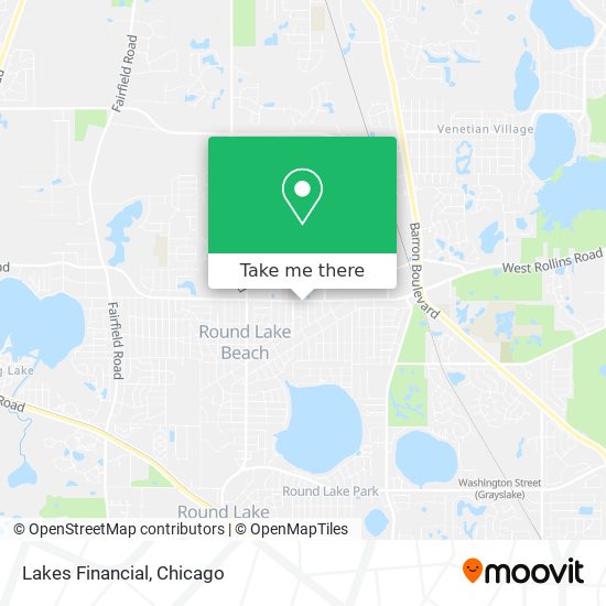 Lakes Financial map