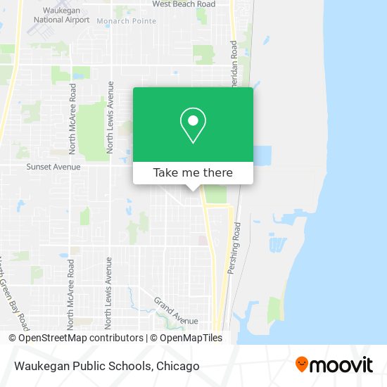 Mapa de Waukegan Public Schools