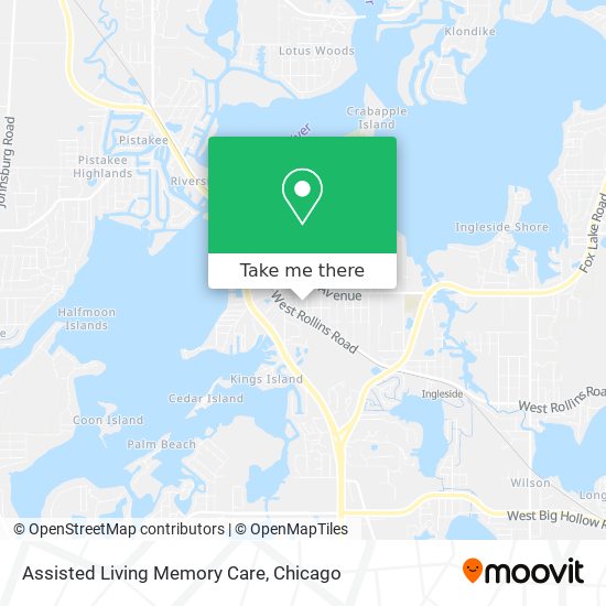 Mapa de Assisted Living Memory Care