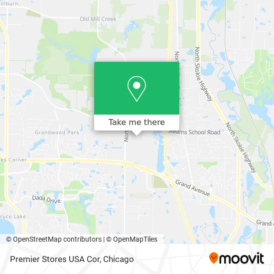 Premier Stores USA Cor map