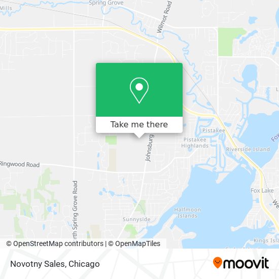 Novotny Sales map