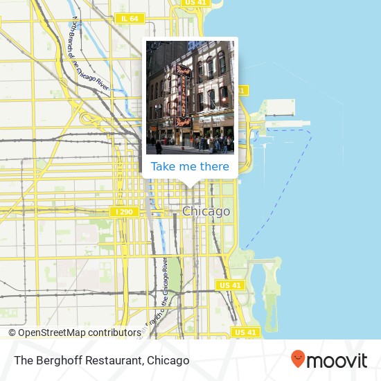 The Berghoff Restaurant map