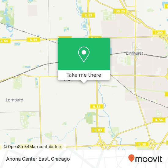 Anona Center East map