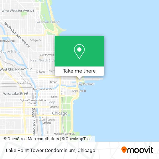 Lake Point Tower Condominium map