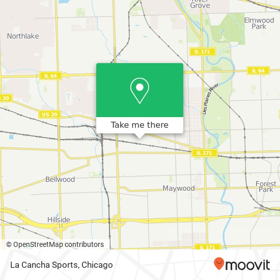 La Cancha Sports map