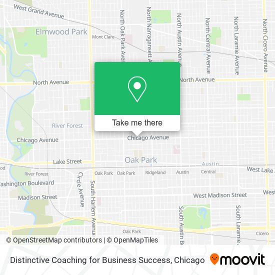 Distinctive Coaching for Business Success map