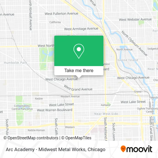 Mapa de Arc Academy - Midwest Metal Works