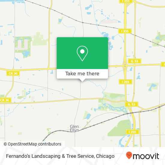 Fernando's Landscaping & Tree Service map