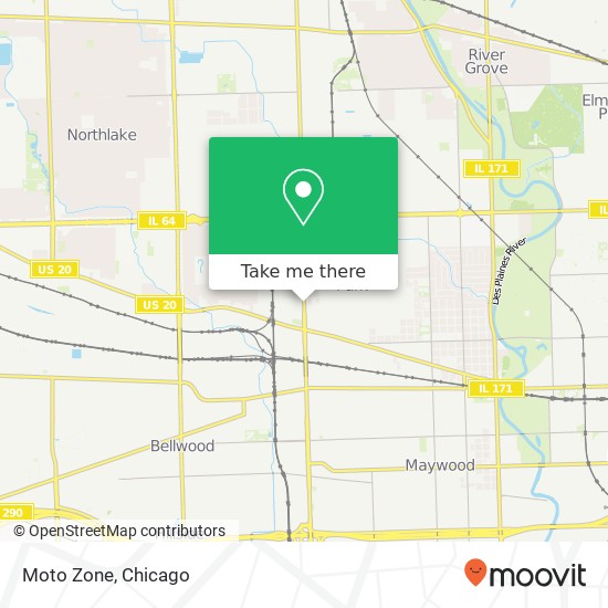 Moto Zone map