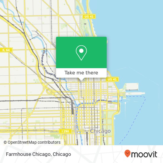 Farmhouse Chicago map
