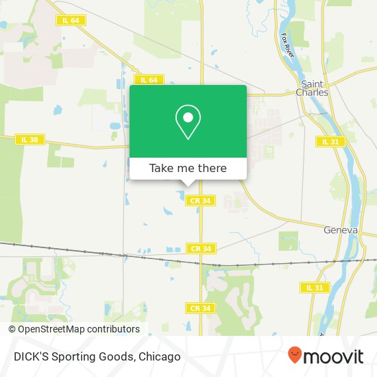 DICK'S Sporting Goods map