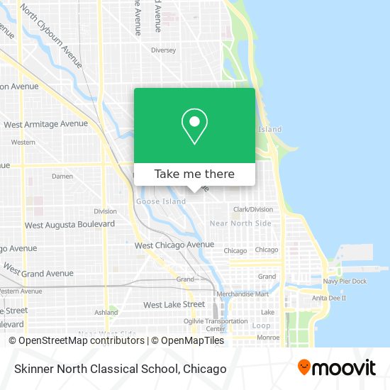 Skinner North Classical School map