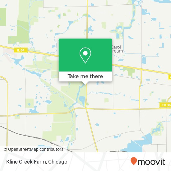 Kline Creek Farm map