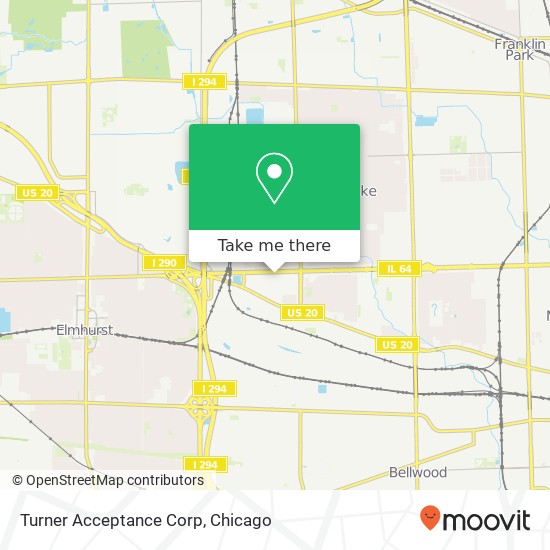 Turner Acceptance Corp map