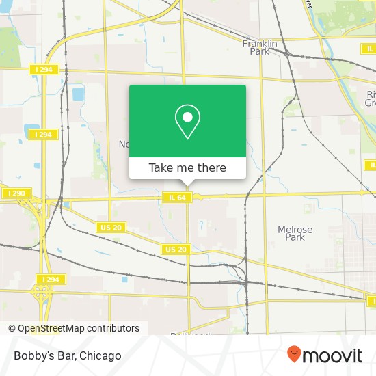Bobby's Bar map