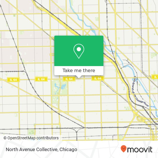 North Avenue Collective map