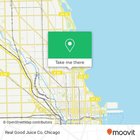 Real Good Juice Co map