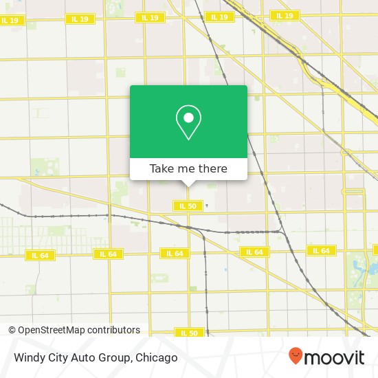 Windy City Auto Group map