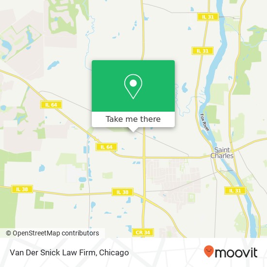 Van Der Snick Law Firm map