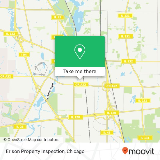 Mapa de Erison Property Inspection