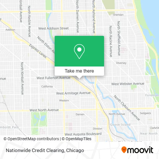 Nationwide Credit Clearing map