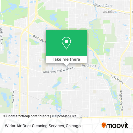 Widar Air Duct Cleaning Services map