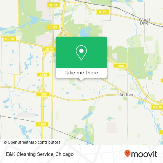 Mapa de E&K Cleaning Service