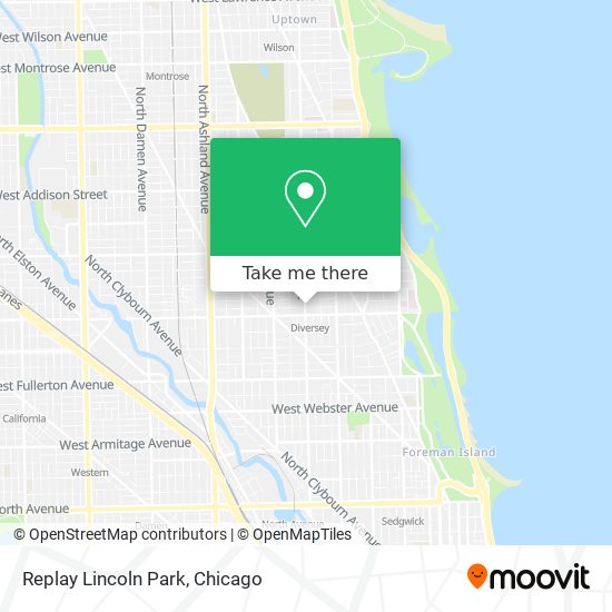 Mapa de Replay Lincoln Park