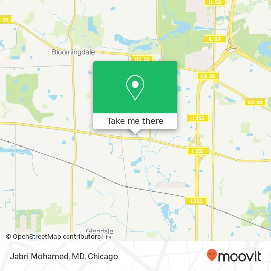 Jabri Mohamed, MD map