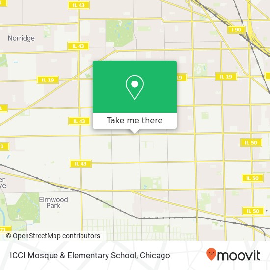 Mapa de ICCI Mosque & Elementary School