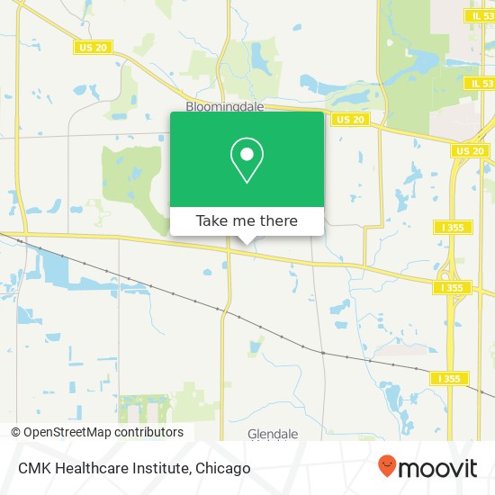 CMK Healthcare Institute map