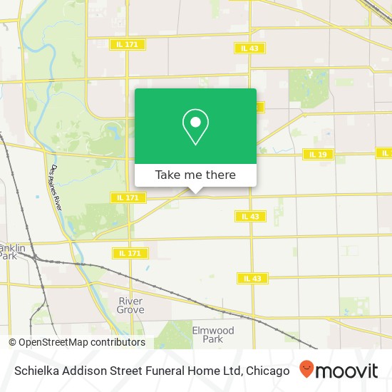 Mapa de Schielka Addison Street Funeral Home Ltd