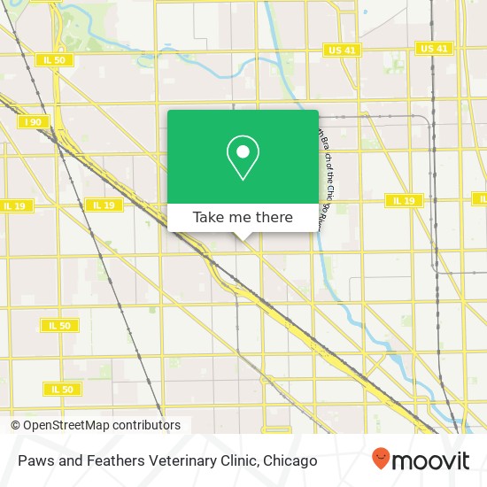 Paws and Feathers Veterinary Clinic map